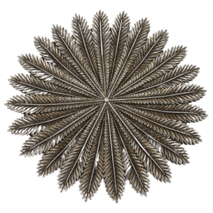 Resin Flax Leaf Tray