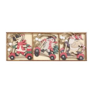 Xmas Box of 9 asstd Hangers Scooters