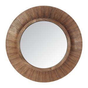 Madrid Wooden Mirror 90cm Round