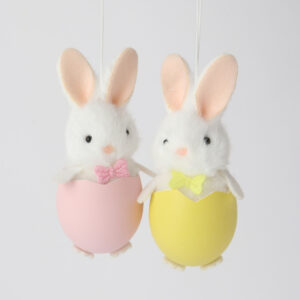 Moritz Easter Bunnies in Eggshell Hanger Style 8